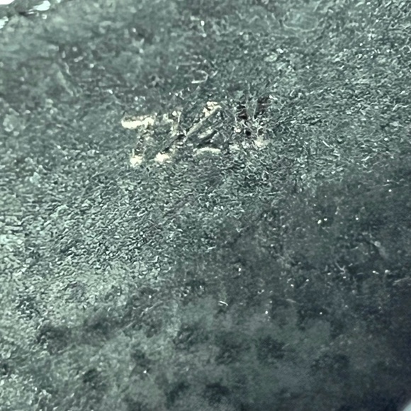 Vaneli Van Eli Women's Square Open Toe High Heels Sandals Shoes Real Leather 7.5 - Picture 14 of 15